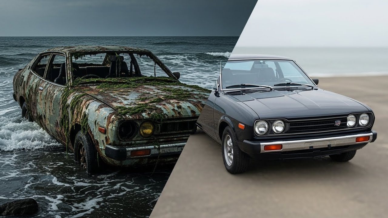 ASMR Car Restoration! Full Restoration Datsun 120Y / B210 || Full Restoration  Looking New