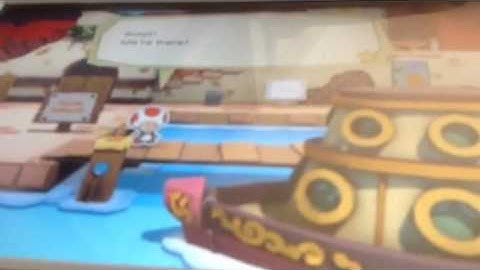 Paper Mario Color Splash - Part 1 - Intro and Port Prisma