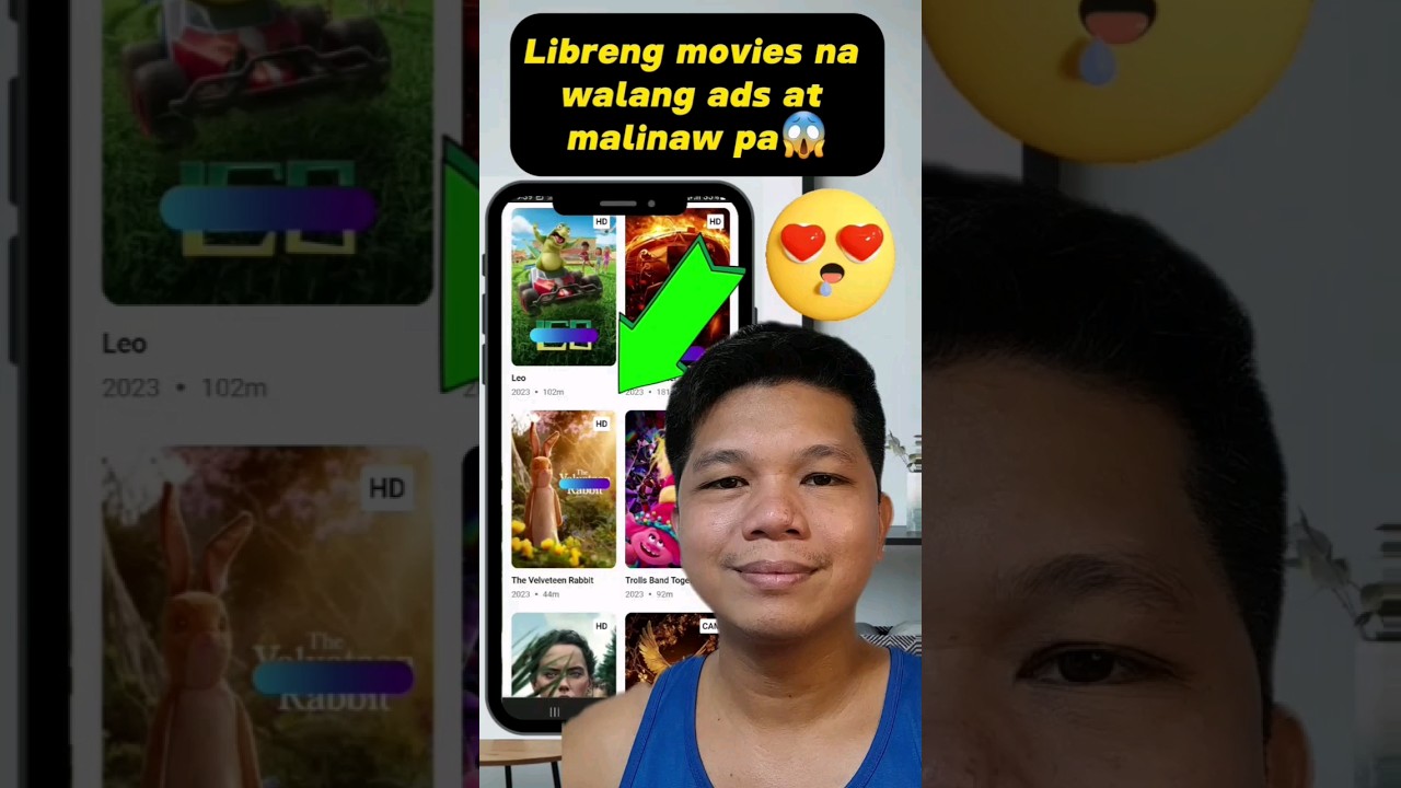 FREE MOVIES NA WALANG ADS AT MALINAW PA
