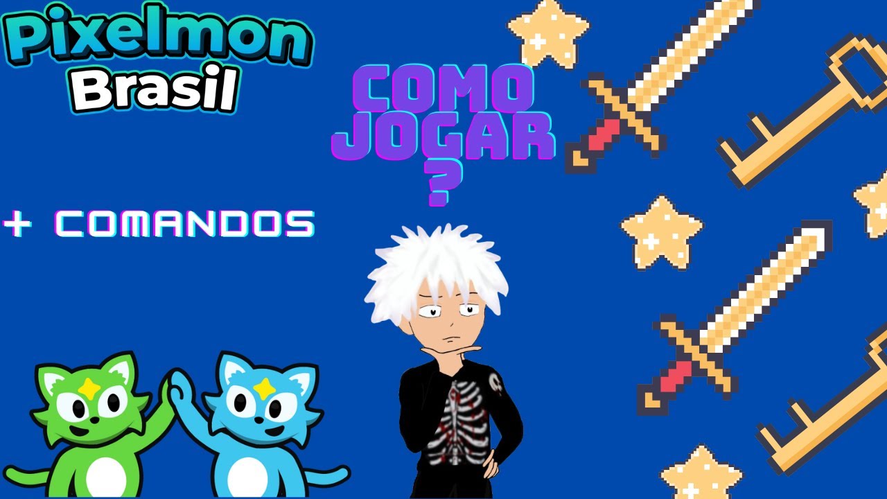Como abaixar pixelmon brasil no pc e celular + comandos essenciais ...