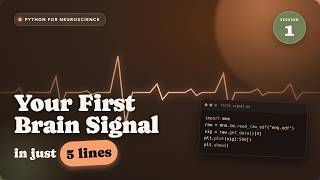 Python for Neuroscience #1: Why Python and What This Course Builds