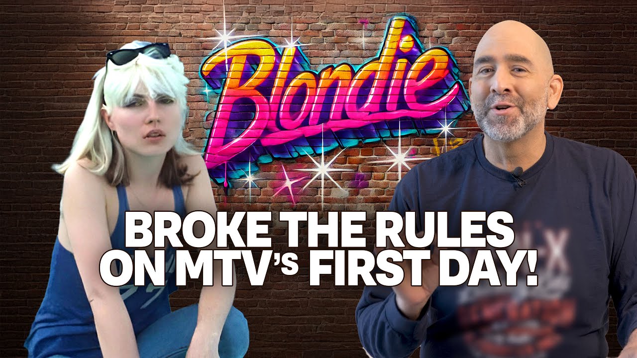 Blondie's Controversial Moment at the Dawn of MTV #Blondie #80smusic #rapture #debbieharry