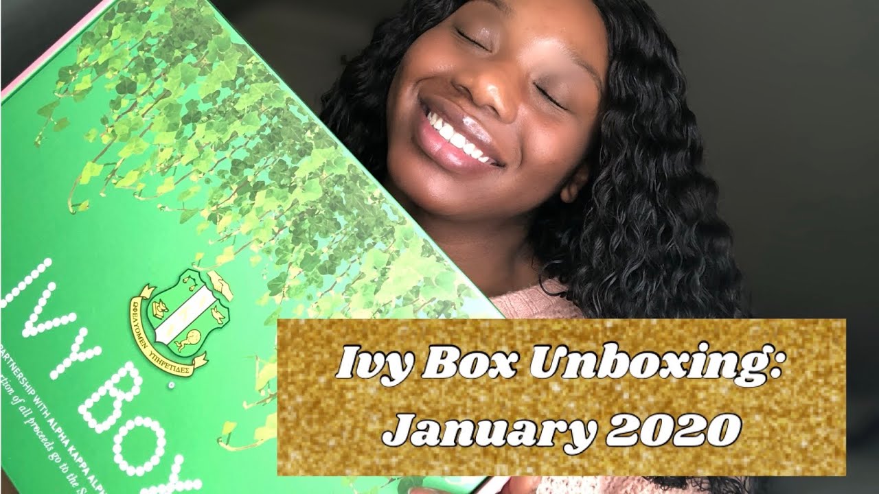 Ivy Box Unboxing January 2020 Ivy Box Reveal Ivy Storehouse