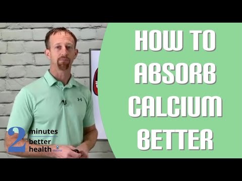 Video: Sådan absorberes calcium: 11 trin (med billeder)