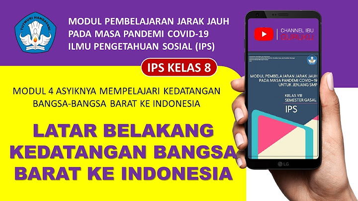 Sebutkan latar belakang secara khusus bangsa barat datang ke indonesia