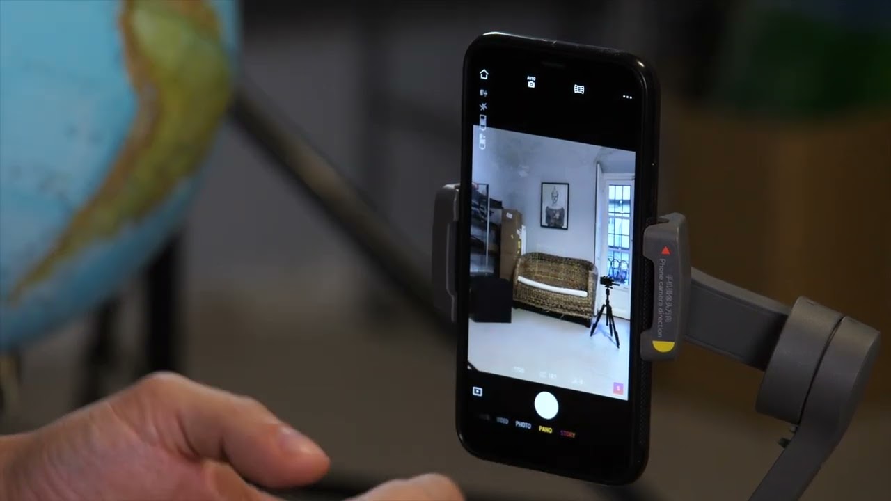 Stabilizzatore Per Telefono Con Braccio Telescopico, Gimbal 3 Assi Con Follow-up Intelligente, Batteria 2200 MAh, Treppiede Incluso, Per Riprese Orizzontali E Verticali - 2
