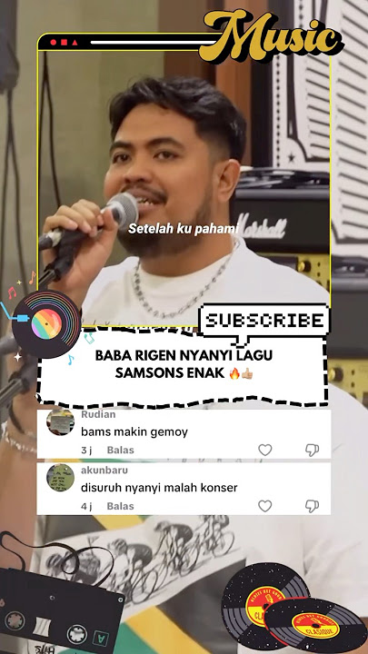 VIRAL ‼️ RIGEN NYANYI LAGU SAMSONS ENAK 🔥 #shorts #viral #viralmusic
