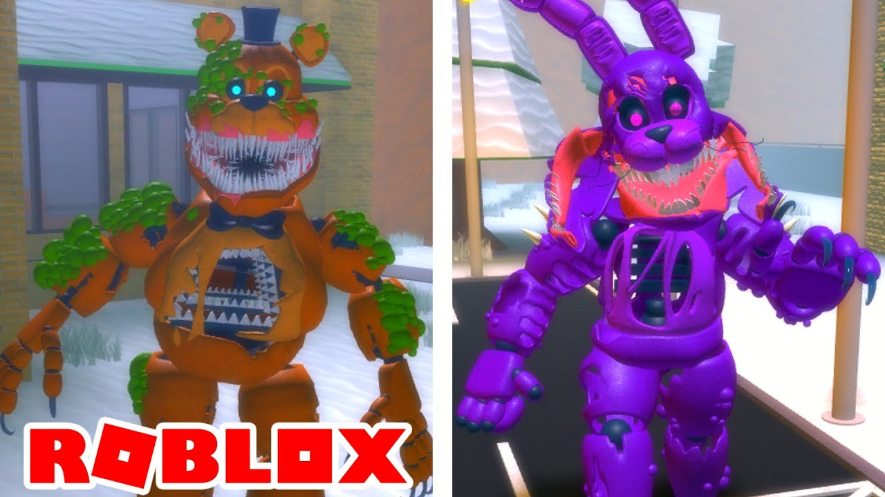 Becoming Twisted Freddy And Twisted Bonnie In Roblox Youtube - shadow bonnie shirt roblox