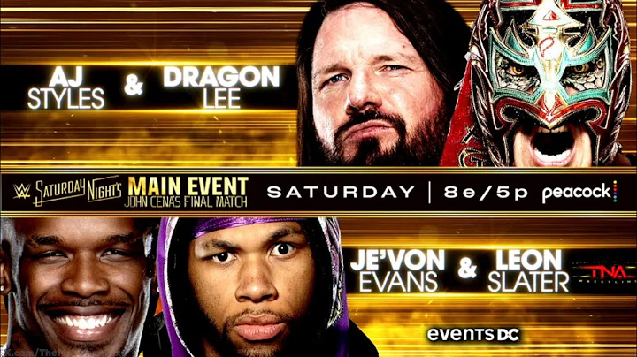 AJ Styles & Lee vs Je'Von Evans & Leon Slater | Saturday Night Main Event Dec 13, 2025 (Part 2)