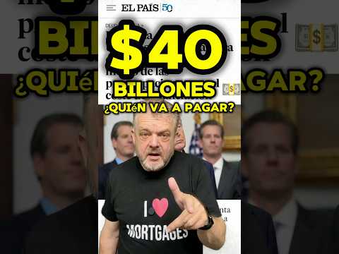 EEUU Debe $40 TRILLON Pero La SITUACION es Mucho Peor