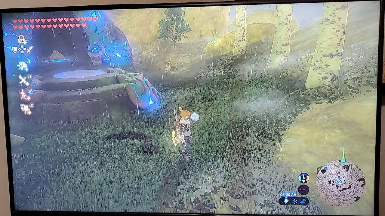 ZELDA BOTW - Start a Fire while its Raining! - YouTube