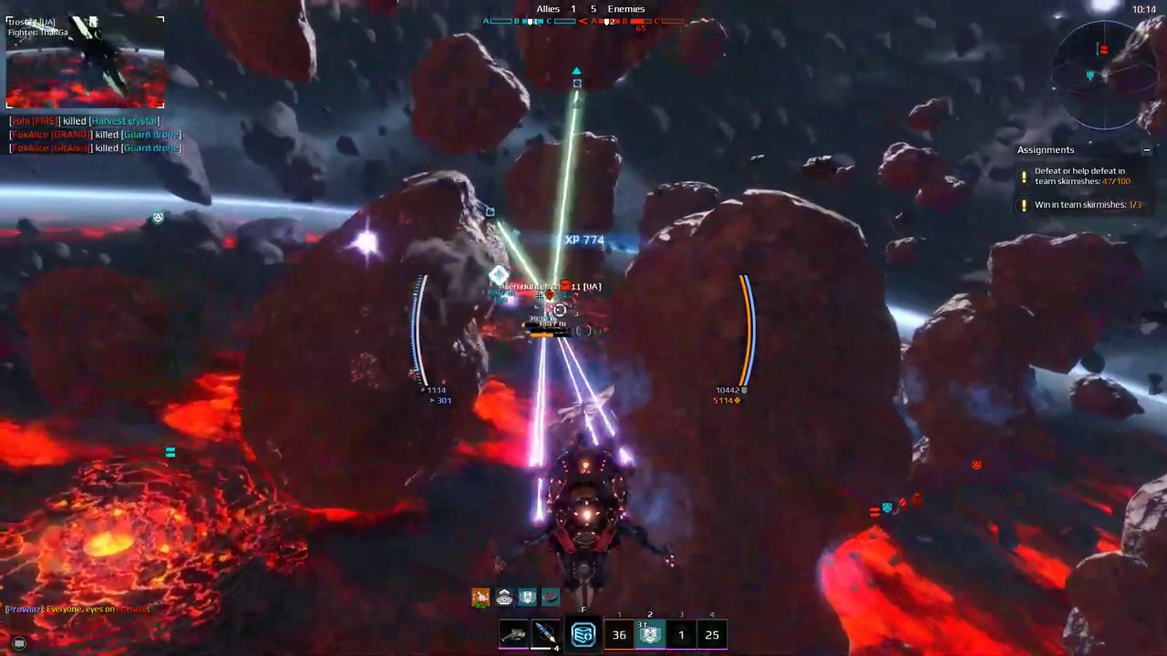 Star Conflict - Saw One Up Close With A Thar'ga (Twitch)