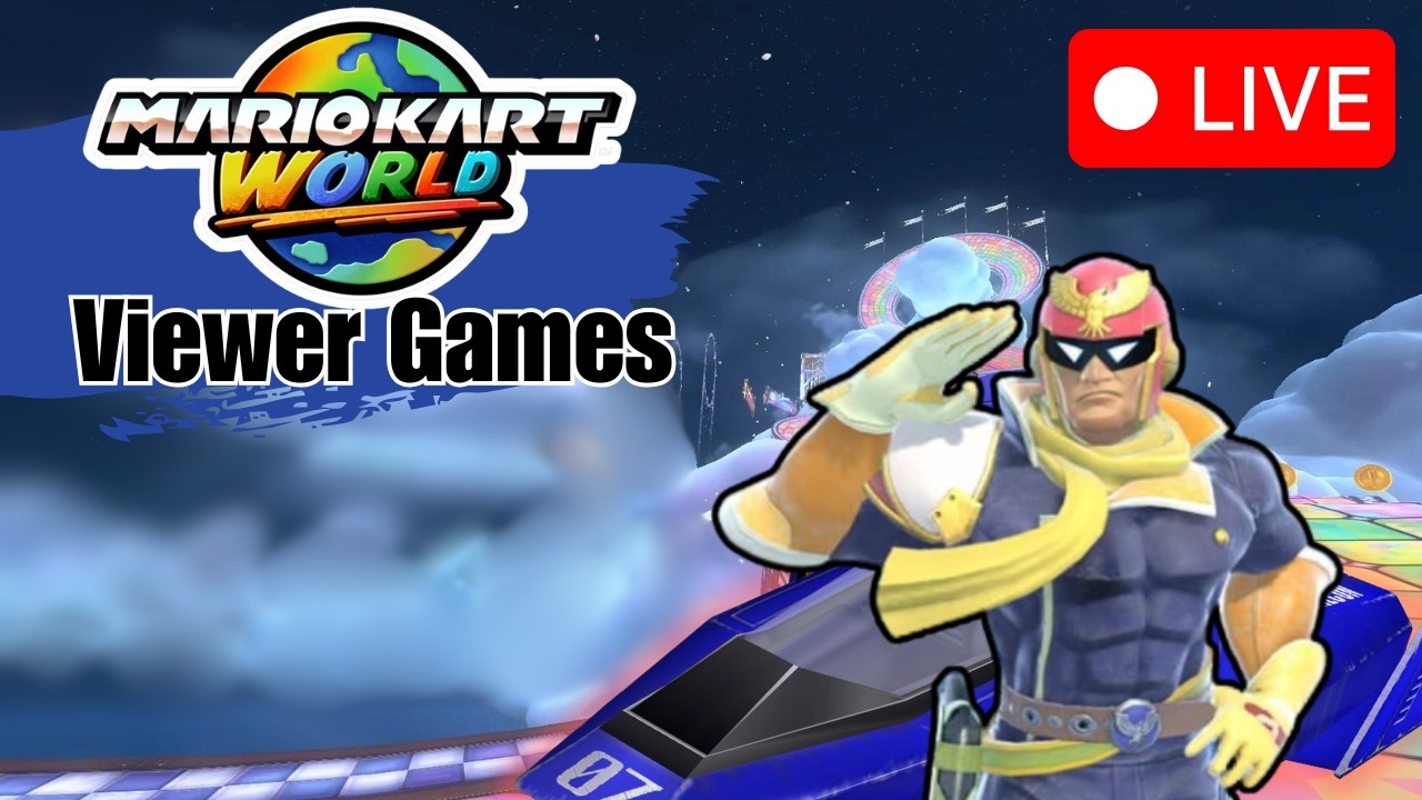 Cashbox Solo Falcon Run, Still Learning Tap Jump, Mario Kart With Chat If I Don't Have A Good Run.