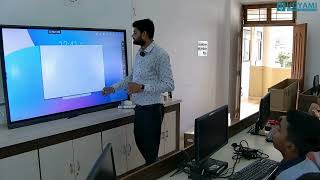 Udyami Trading: Training in school for uses interactive flat panel | #smartclassroom #digitalstandee