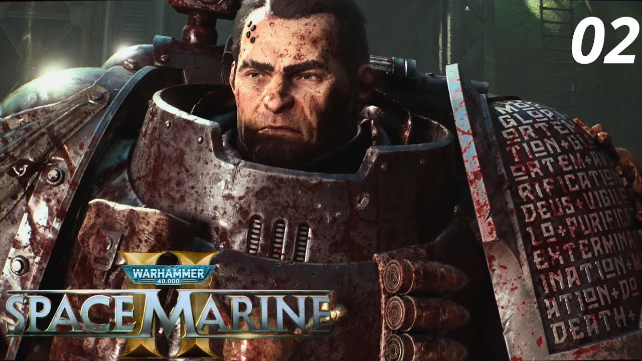 WARHAMMER 40K SPACE MARINE 2 Gameplay Walkthrough Part 2 (FULL GAME) No ...