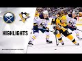 NHL Highlights | Sabres @ Penguins 02/22/20