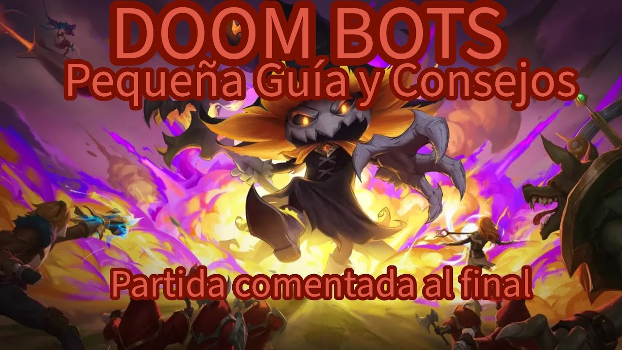 DOOM BOTS guía y consejos. Partida comentada al final.