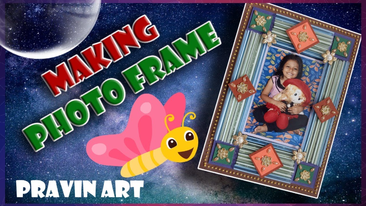 Photo Frame making, best ideas photo frame, how to making photo frame ...
