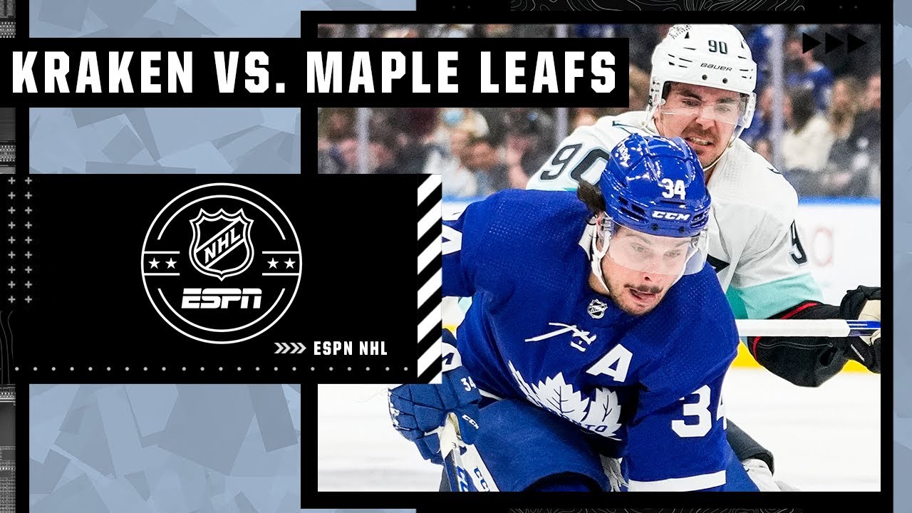 Seattle Kraken at Toronto Maple Leafs Full Game Highlights YouTube