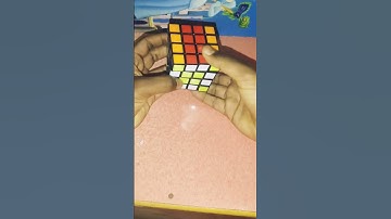 checker board partten in 4by4 cube #viral #cube #shorts #speedcubing
