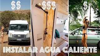 INSTALAR AGUA CALIENTE FURGONETA CAMPER | ducha solar , boiler camper o calefaccion estacionaria