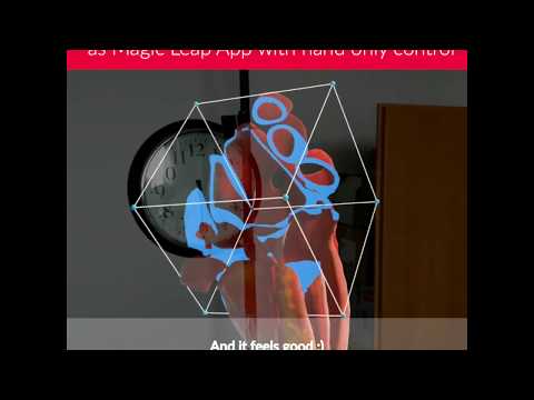 How it feels to "grab" holograms? Magic Leap One