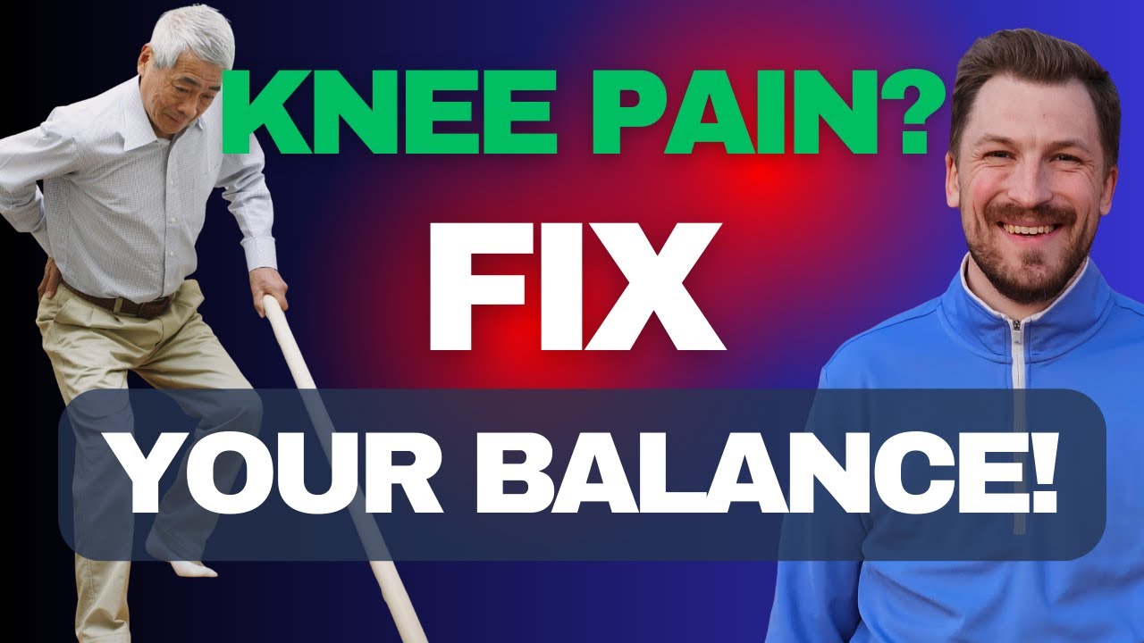 I Do These 3 BALANCE Exercises To Reduce Knee Pain | Great for 50 ...