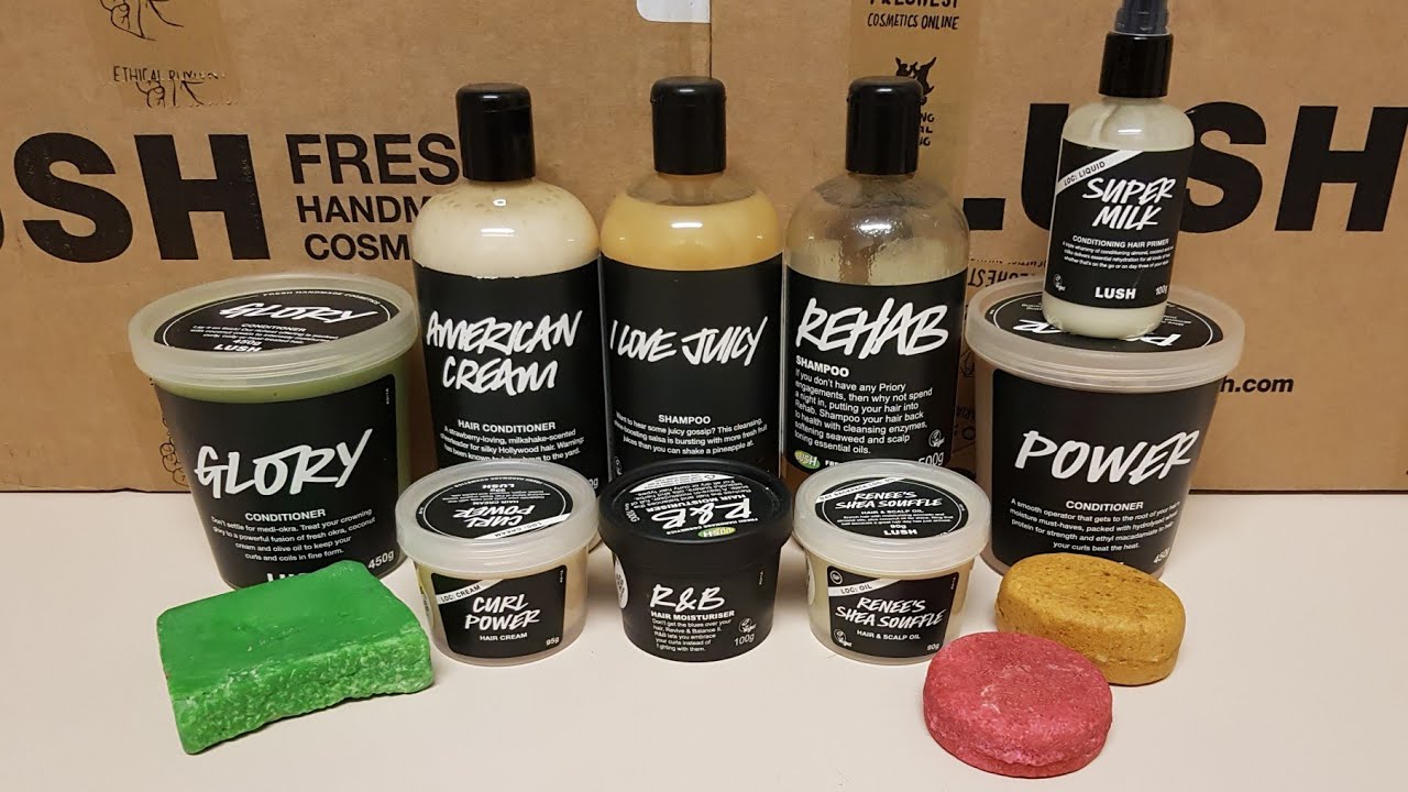 LUSH All Year Round Product Guide: Shampoos, Conditioners, Hair Treatments, Styling Products