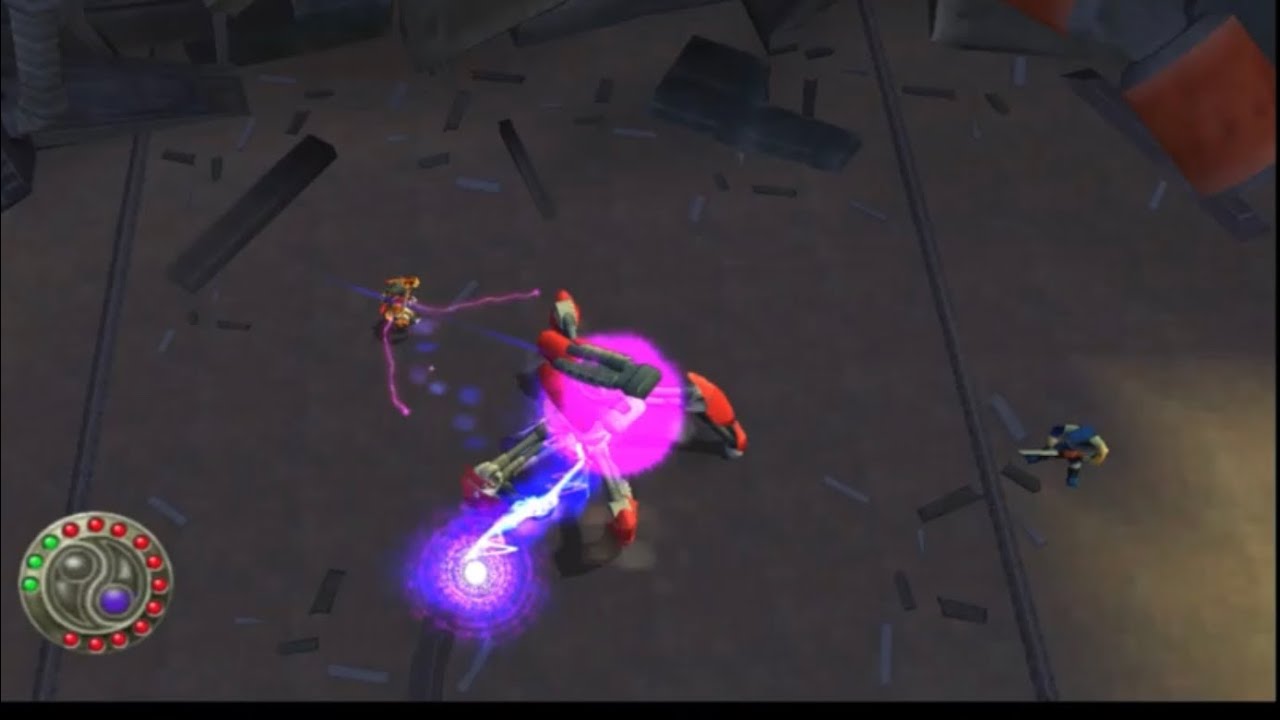Jak 3 (PS4) - Destroying The Blast Bot With Dark Strike