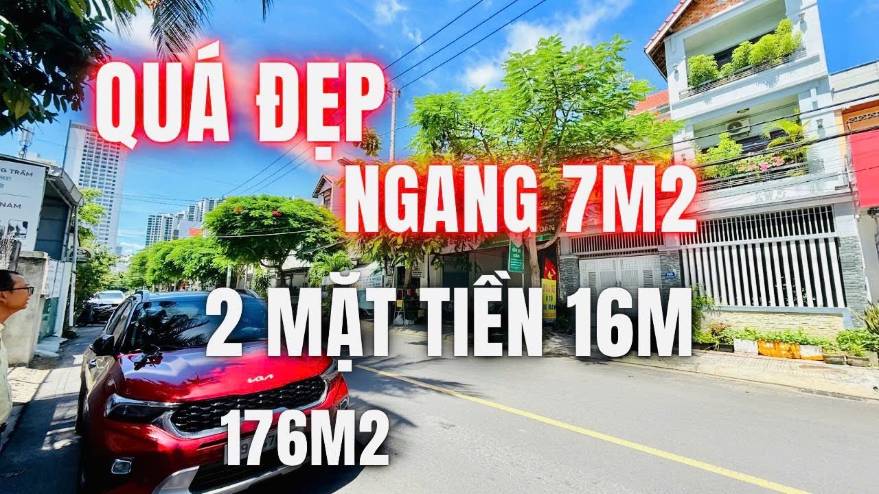 💥Супер продукт! Две главные дороги рядом с пляжем Нячанга, фасад площадью 7 м2 на 16-метровой дор...