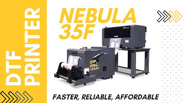 Industrial high speed Direct to film (DTF) printer in India by MIGA DESIGNS - Focus Nebula-35F