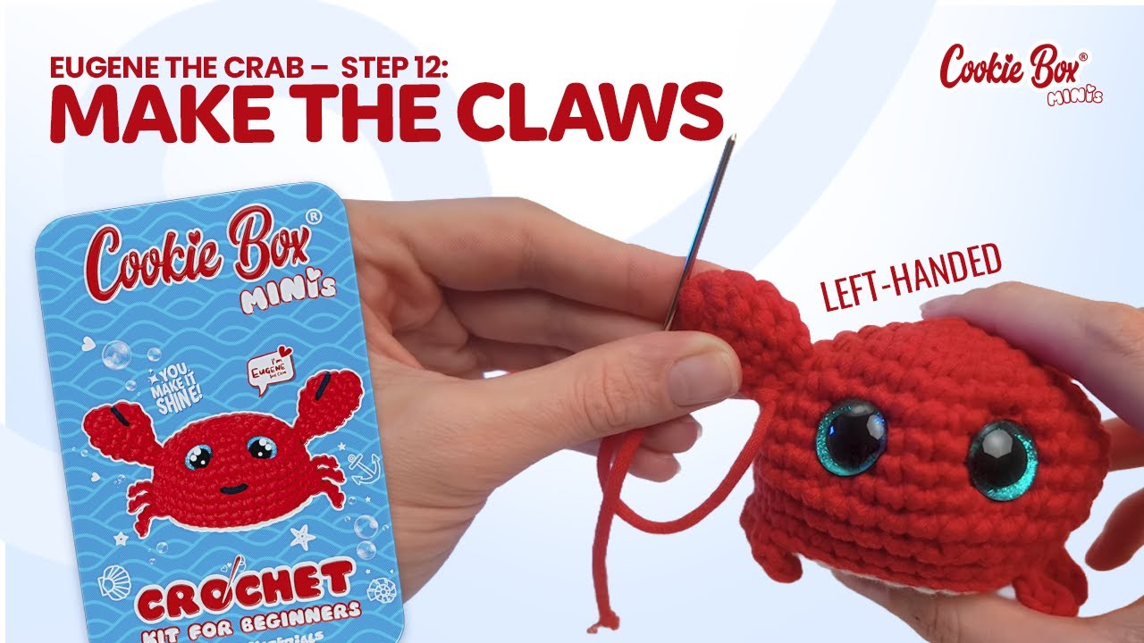 Eugene the Crab - Tutorial Step 11: Make the Claws (Left-Handed