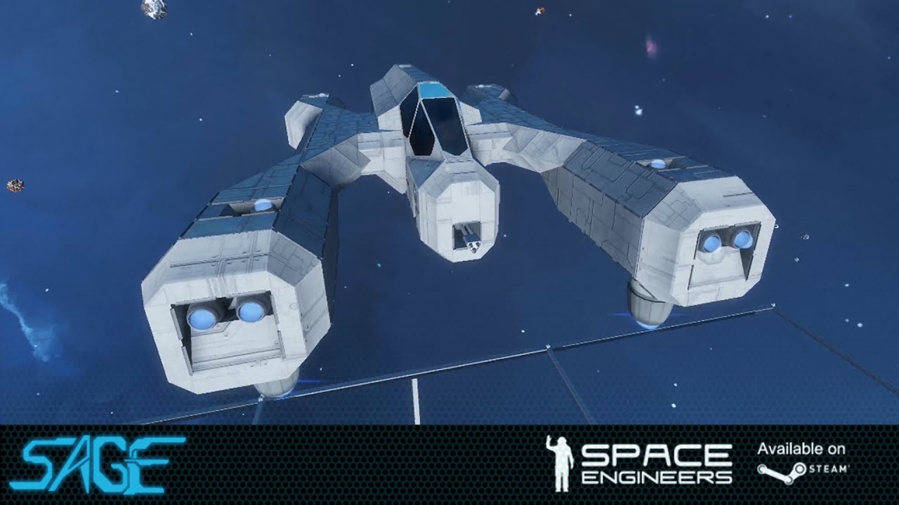 Space Engineers, Lei li, Surface Scout Ship - YouTube