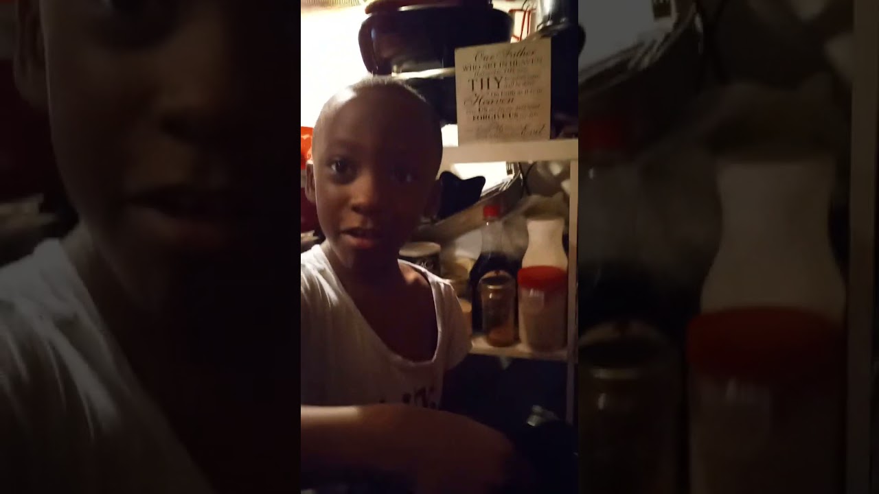 SHOWING MY LITTLE 6 YR. OLD NEPHEW, (THAT WE CALL "THREE"), 