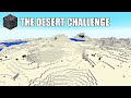 Hardcore Desert Challenge in Minecraft | The Bedrock Trials