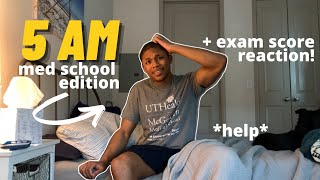 Waking Up at 5 am EVERYDAY for a Week | Med School Vlog