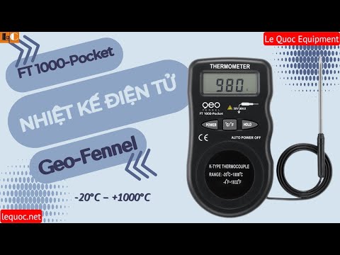 FT 1000-Pocket Electronic Thermometer - Geo Fennel #1