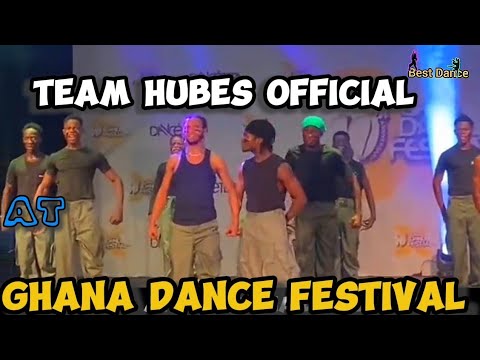 Team Hubes at the Ghana Dance Festival. Mad energy 🔥