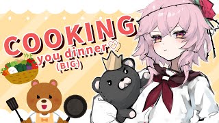 【COOKING STREAM + CAMERA】COOKING you a TASTY and CUTE meal?! 【NIJISANJI EN】