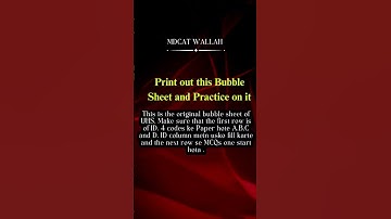 Print out this Bubble Sheet and Practice on it | This is the original bubble sheet of UHS | #uhs