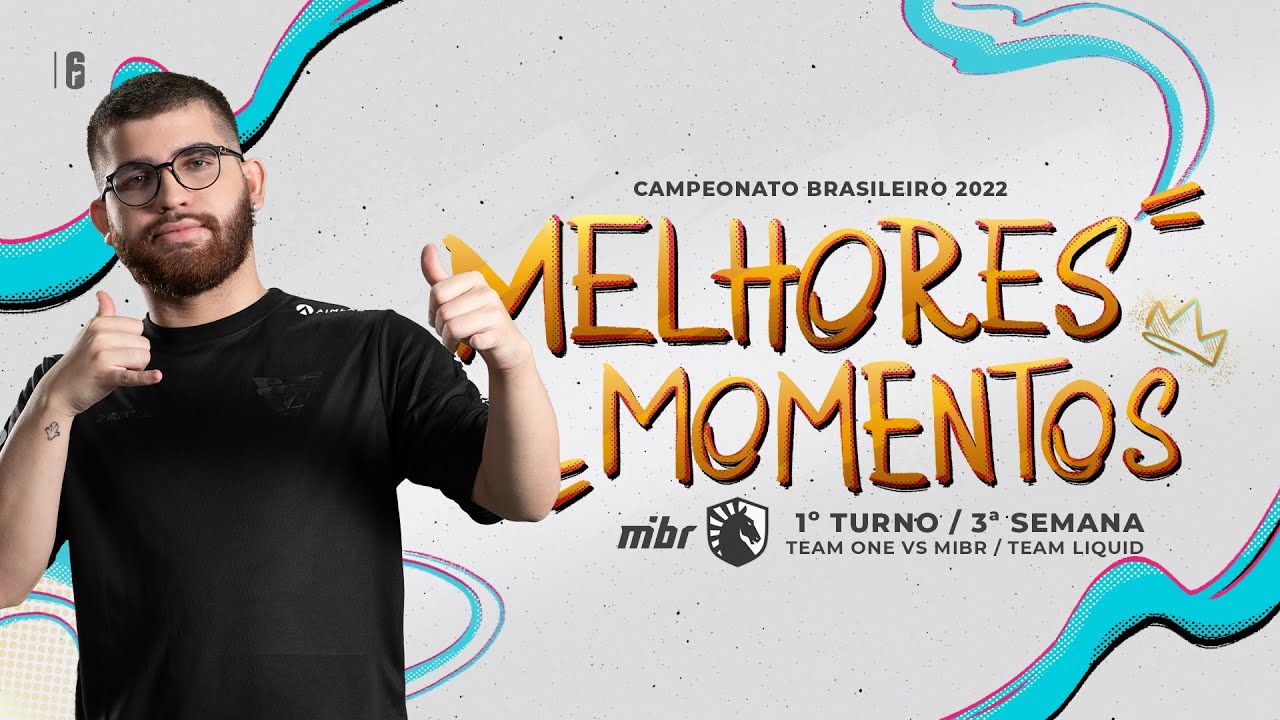 TEAM ONE X MIBR e Team Liquid - BR6 STAGE 1 | Melhores Momentos da Team oNe | 