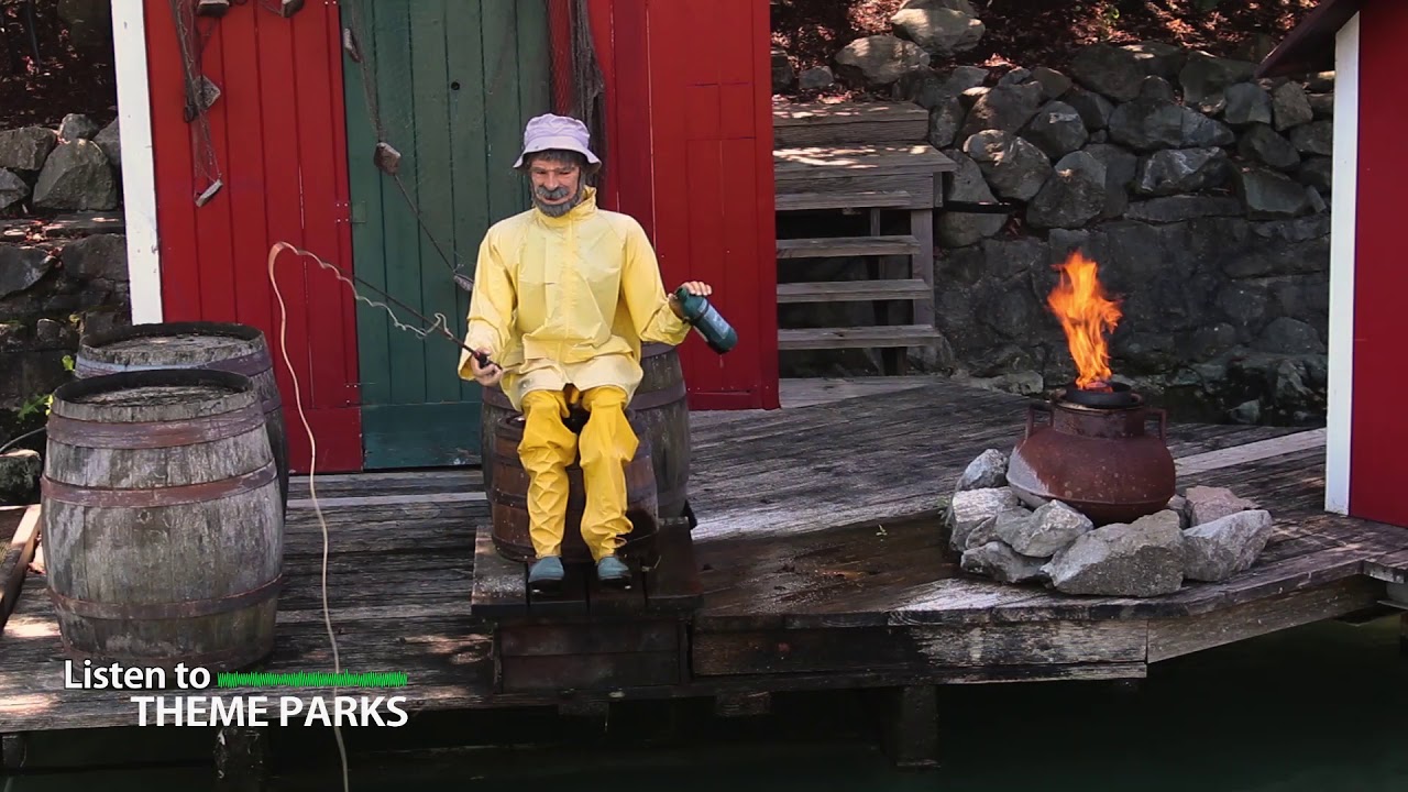 Europa Park - Scandinavia - Fjord Rafting - Ansagen Rauchverbot / No Smoking Announcements