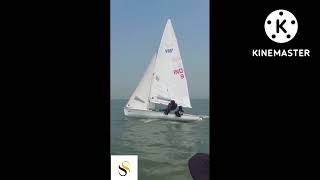 470 upwind sailing