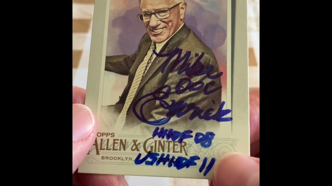 Mike Emrick ttm 