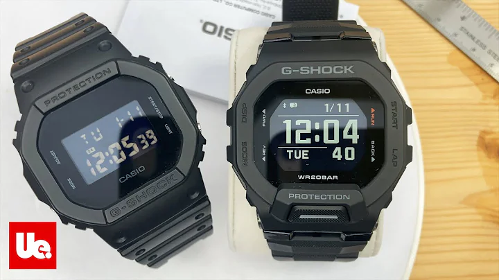 All-black Casio Square G-Shock GBD-200 and DW5600BB Review - 天天要聞