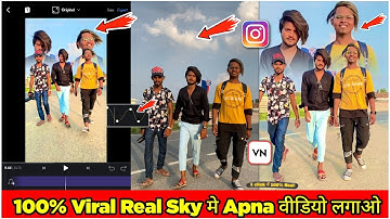 Viral Sky Double Roll Video Editing Vn || Slow Fast Motion Video kaise Banaye || Vn Video Editor