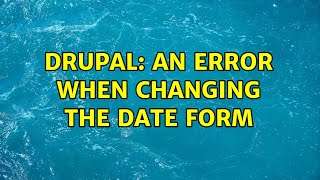 Famous Drupal: an error when changing the date form Net Worth