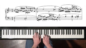 Bach Prelude No.6 from “12 Short Preludes” for Intermediary Pianists [BWV 940]