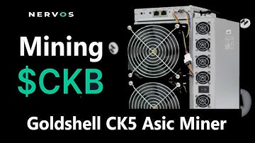 How to Mine Nervos CKB Coin on Eaglesong Algorithm via Goldshell CK5 Miner