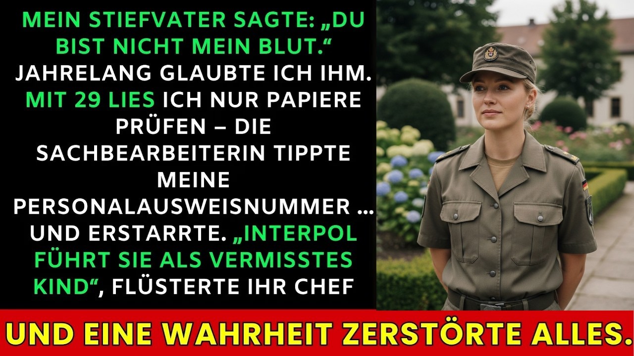 Mein Stiefvater sagte： „Du bist nicht mein Blut“ – dabei war ich 29 Jahre lang vermisst